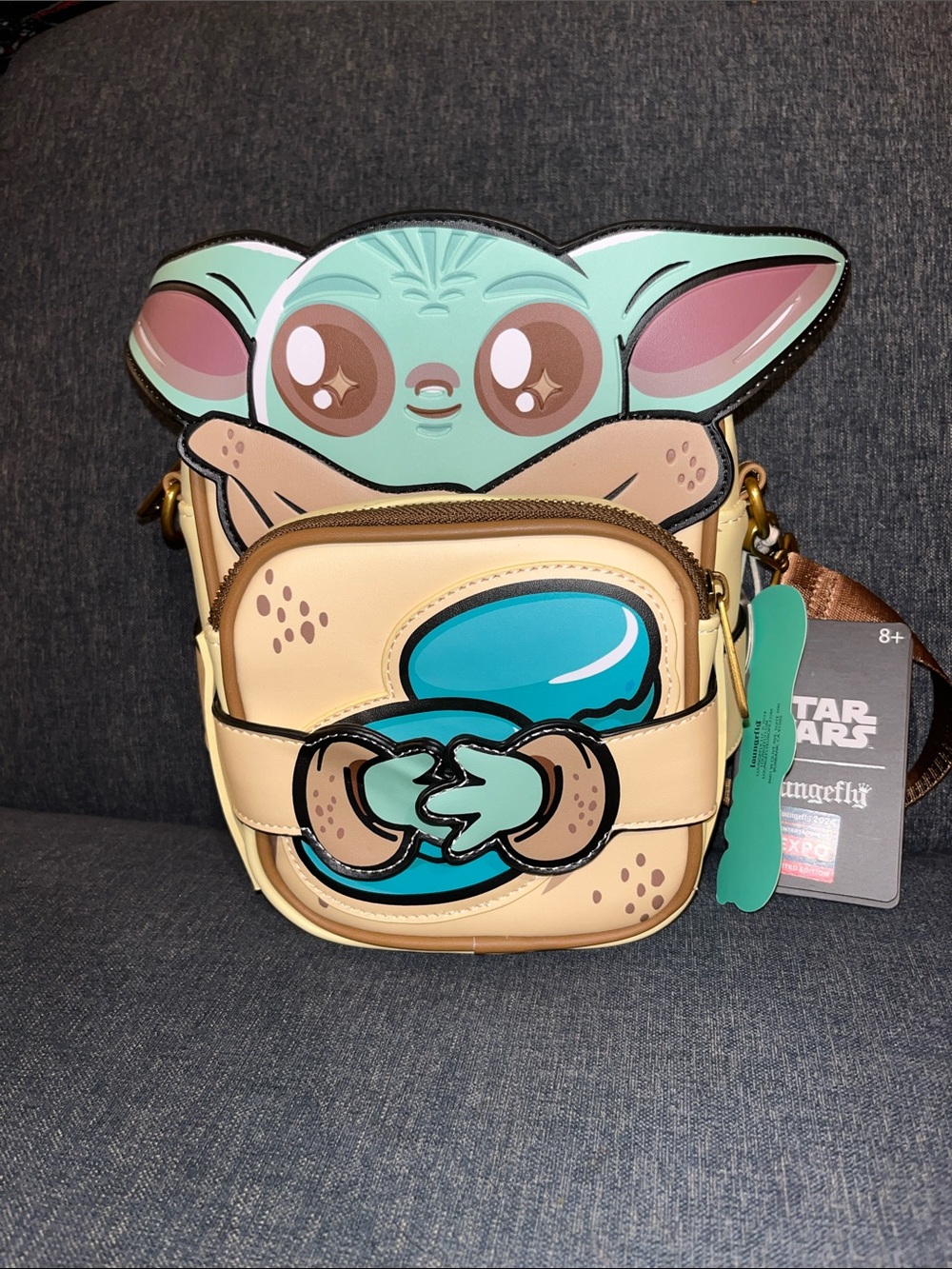 Loungefly Grogu Crossbuddies bag
